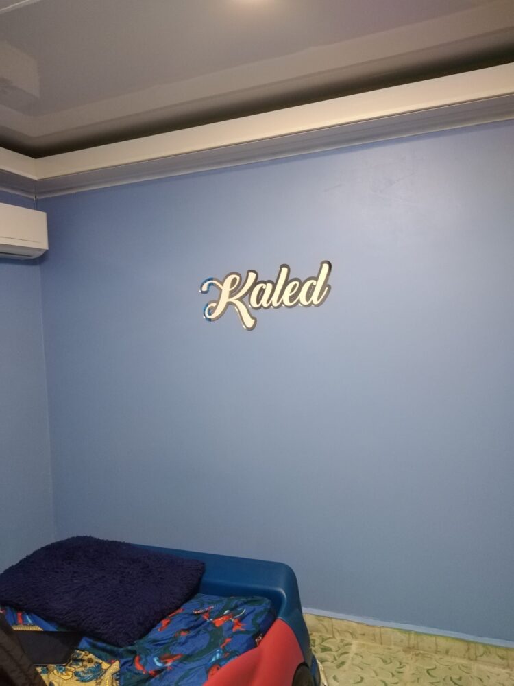 Nombre Acrílico Doble Capa (M) - Image 4