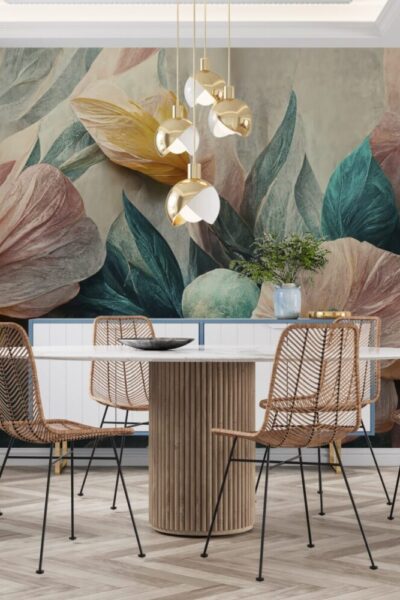 Flores de papel 3D